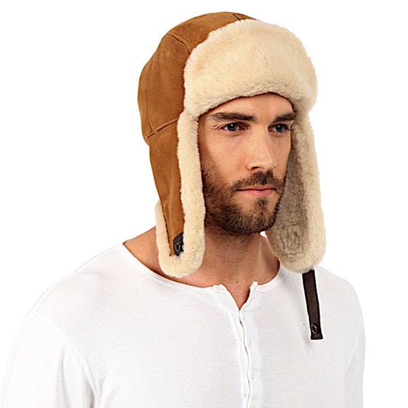 UGG Genuine Shearling Trapper Hat main image 8